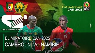 🚨 LIVE  CAMEROUN 0 Vs 0 NAMIBIE [upl. by Elvira]