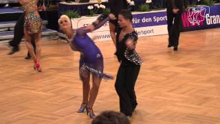 Lazzarini  Benedetti ITA  2014 GS LAT Stuttgart R4 J  DanceSport Total [upl. by Anielram]