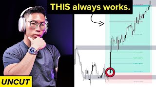 Im only using THIS trading strategy in 2024  Uncut Trading EP1 [upl. by Drofniw]