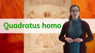 Latine loqui  Latin phrases  Quadratus homo [upl. by Gaspard]