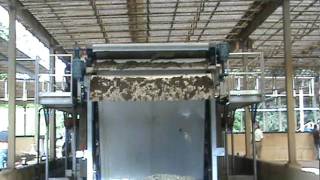 Belt Filter Press Discharge  Charter Machine [upl. by Parrott244]