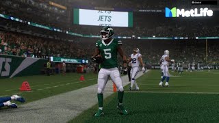 Madden NFL 25 Jets vs Colts [upl. by Wilmer335]