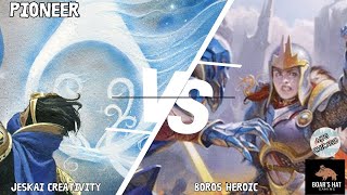 Jeskai Creativity VS Boros Heroic MTG Pioneer [upl. by Menis]