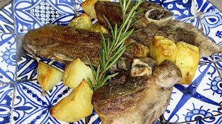 AGNELLO AL FORNO CON PATATE [upl. by Ysteb]