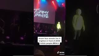 Dream face reveals on Tommys live show [upl. by Brook51]