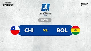 CHILE vs BOLIVIA  CONMEBOL LIGA EVOLUCIÓN de FUTSAL  ZONA SUR  MAYOR [upl. by Anah]