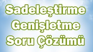 SADELEŞTİRMEGENİŞLETME Denk Kesirler  5 Sınıf Matematik CANLI [upl. by Nauqahs784]