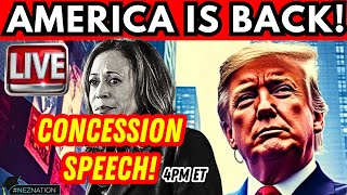 🚨“YOU’RE FIRED” Kamala Harris Concession Speech LIVE – Don’t Miss This [upl. by Aner557]