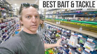 Saltwater Fishing Tackle Shop 101  Best Bait and Tackle For Beach Fishing [upl. by Hesper]