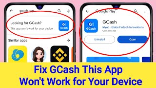 Fix Gcash This App Wont Work for Your Device 2024  Gcash This Phone isn’t Compatible with this app [upl. by Wrdna594]