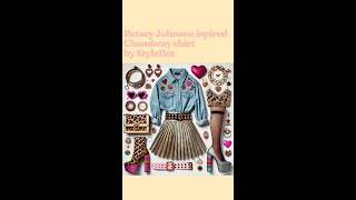 StyleBot creates a Betsey Johnson look for a Chambray shirt [upl. by Zina]