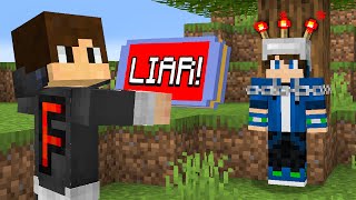 Using a LIE Detector to TEST My Friends in Minecraft [upl. by Keelby354]