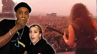 FIRST TIME HEARING Metallica  Enter Sandman Live Moscow 1991 REACTION  HOW CAN THEY ALL FIT 😱🤯 [upl. by Adnwahsal]