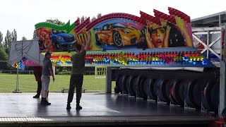 FULL DODGEM CAR TRACK BUILD UP Time Lapse  Kolmax Plus  Ashley Woods Fast Track Dodgems [upl. by Ehtiaf]