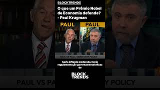 🚨O que um Prêmio Nobel de Economia defende  Paul Krugman [upl. by Yltnerb]