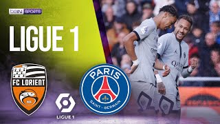 Lorient vs PSG  LIGUE 1 HIGHLIGHTS  11062022  beIN SPORTS USA [upl. by Hammel219]