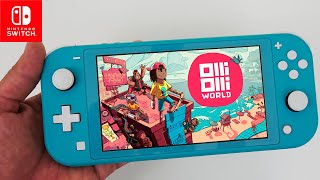 OlliOlli World Nintendo Switch LITE Gameplay [upl. by Delija208]