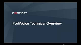 FortiVoice Deep Dive  Product Demo [upl. by Ainwat]