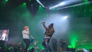 Fireboy DML amp Ed Sheeran  Peru live Performance shuts down London Wembley OVO Arena live  4K [upl. by Alton957]