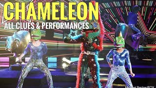 The Masked Singer Chameleon All Clues Performance’s amp Reveal [upl. by Kashden439]