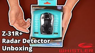 Radar Detector Whistler Group Z31R Unboxing [upl. by Bendicty766]