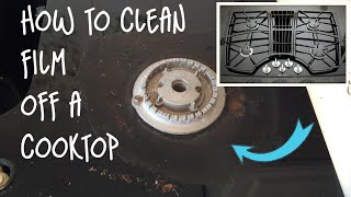 How to clean film off a glass cooktop [upl. by Bailie956]