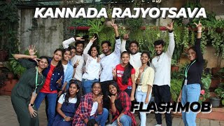 KANNADA RAJYOTSAVA 2022  FLASHMOB  ST JOSEPHS UNIVERSITY [upl. by Atinor]