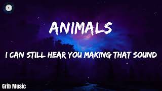 Maroon 5  Animals Audio Lyrics [upl. by Aim715]