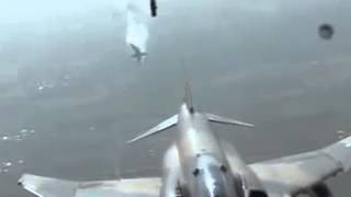 Terrifying midair airplane crash near Tehran [upl. by Eeleak]