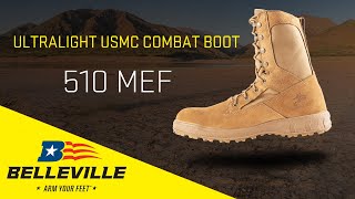 Belleville Boot 510 MEF  USMC New Combat Boot [upl. by Oslec]