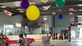 Indoor kite Dancing event Kitefest 2024 [upl. by Odranreb293]