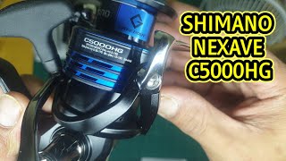 UNBOXING REEL SHIMANO NEXAVE C5000HG [upl. by Entirb917]