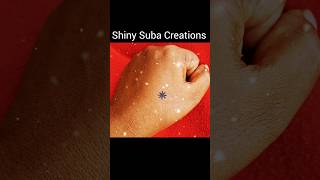 Star Symbol Eye Liner Design By Shiny Suba Creations tattoo star stars trending viral shorts [upl. by Dachy]