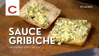 Sauce Gribiche  Chef Patrick Feury  Tips shorts [upl. by Ivel]