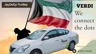 VERDI Delivery company car kw  Kuwait street view amp Nissan sunny car 2024 model [upl. by Akimas252]