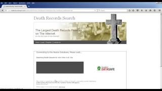 Free Death Records Search [upl. by Connelley]