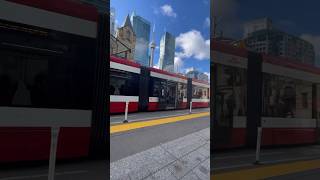 🛣️🚞road tram in Toronto 🇨🇦 [upl. by Nunci]