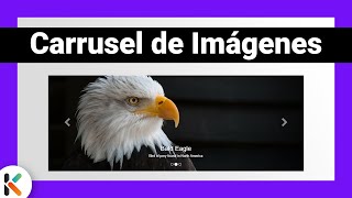 💜 Cómo hacer un CARRUSEL Automático de IMÁGENES con BOOTSTRAP 5 [upl. by Eignat]
