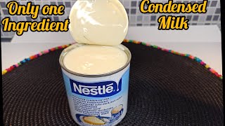 IF YOU HAVE CONDENSED MILK TRY THIS RECIPE WITH ME ONLY ONE INGREDIENT RECIPE [upl. by Whitebook]