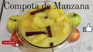 Como preparar Compota de Manzana postre facil y economico [upl. by Ettenim886]