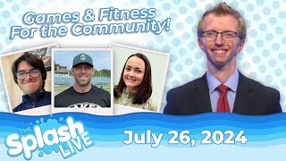 West Bloomfield Football Stars Maccabi Games and More  The Splash Live  July 26 2024 [upl. by Akimas]