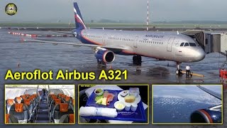 Aeroflot Airbus A321 Business Class Yekaterinburg to Moscow SVO AirClips full flight series [upl. by Nimref]