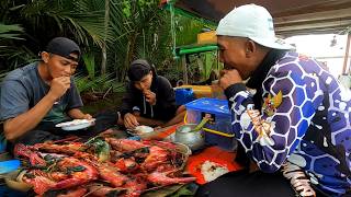 Mancing dan masak udang pepes kemangi hingga bermalam di sungai [upl. by Aneerak]