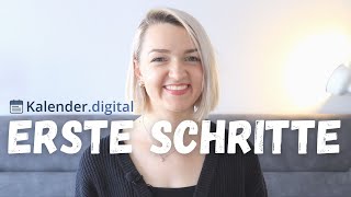 Erste Schritte in Kalender Digital [upl. by Caneghem]