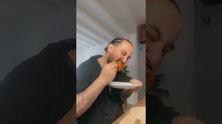 Mukbang in Colombia Eating Frisby Chicken [upl. by Eelrak]