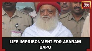 Asaram Bapu Gets Life Imprisonment In Rape Case  Watch [upl. by Ennoira]