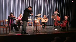 Luís Cunha  Ensemble Lusitano Concert n4 in F minor Op8 RV 297 quotLInvernoquot  Vivaldi [upl. by Ayanet]