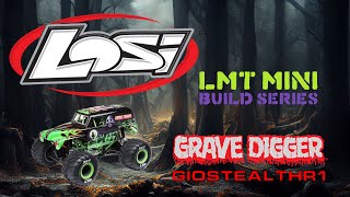 LOSI LMT MINI 118 GRAVE DIGGER INTRODUCTION [upl. by Ynomrah]