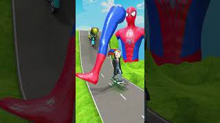 🕷 Big Spinner Spider Mans Hammer  Crawly Gnome Wizard amp Pomni The Amazing Digital Circus Episode 3 [upl. by Arahat]