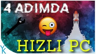 4 ADIMDA PCNİZİ HIZLANDIRIN  Hız Aşırtma  2019 [upl. by Maida]